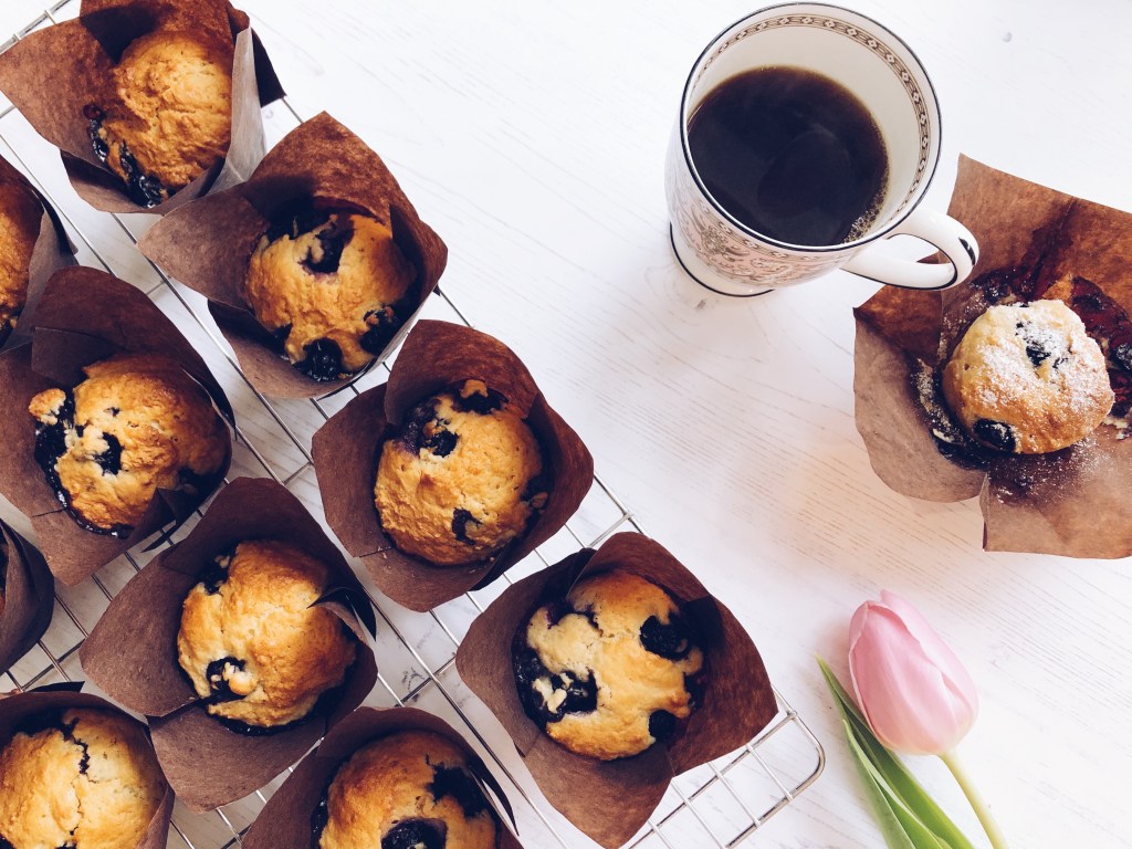 Blueberry muffins