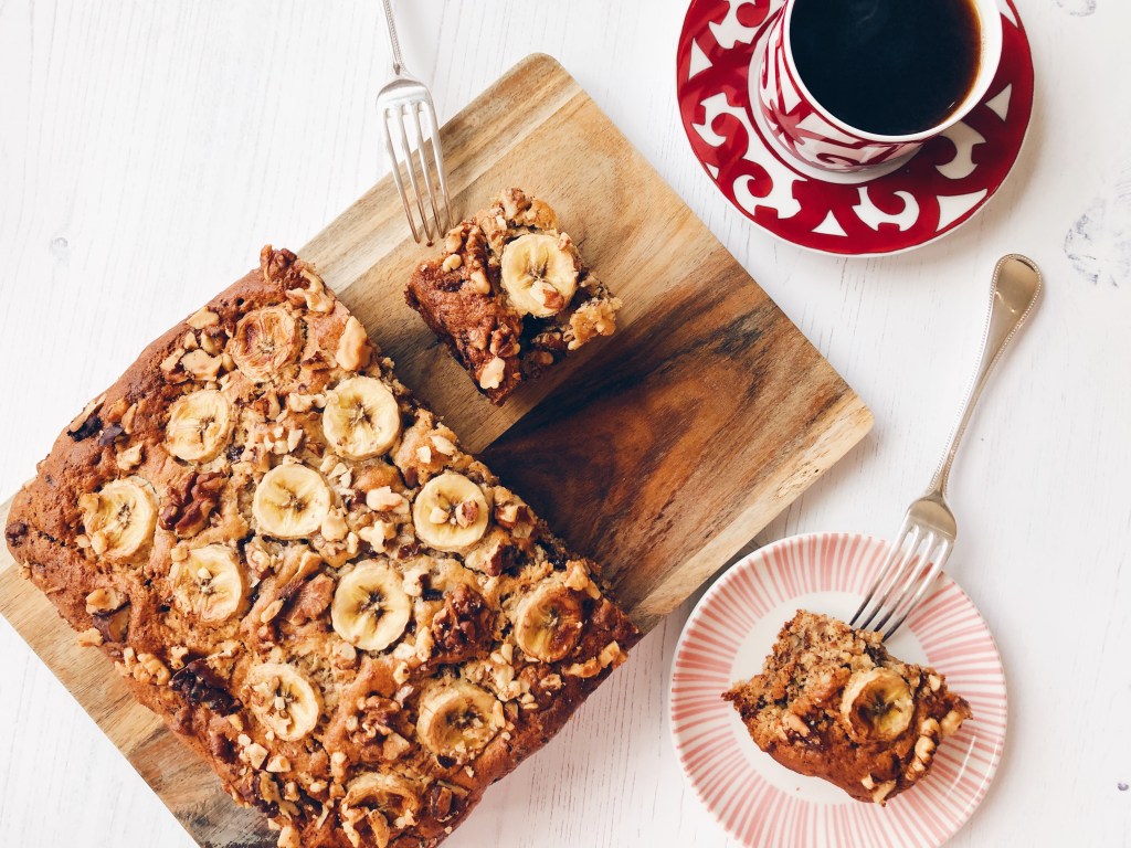 Banana, Chocolate & Walnut&nbsp;Bread