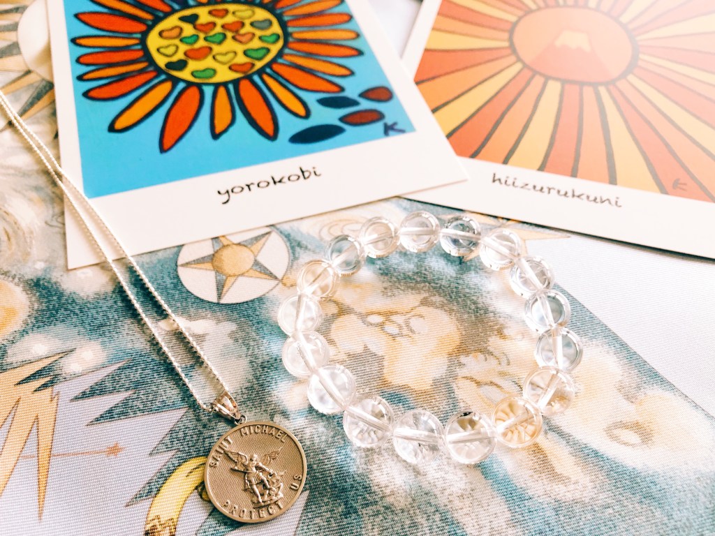 Healing crystal bracelet